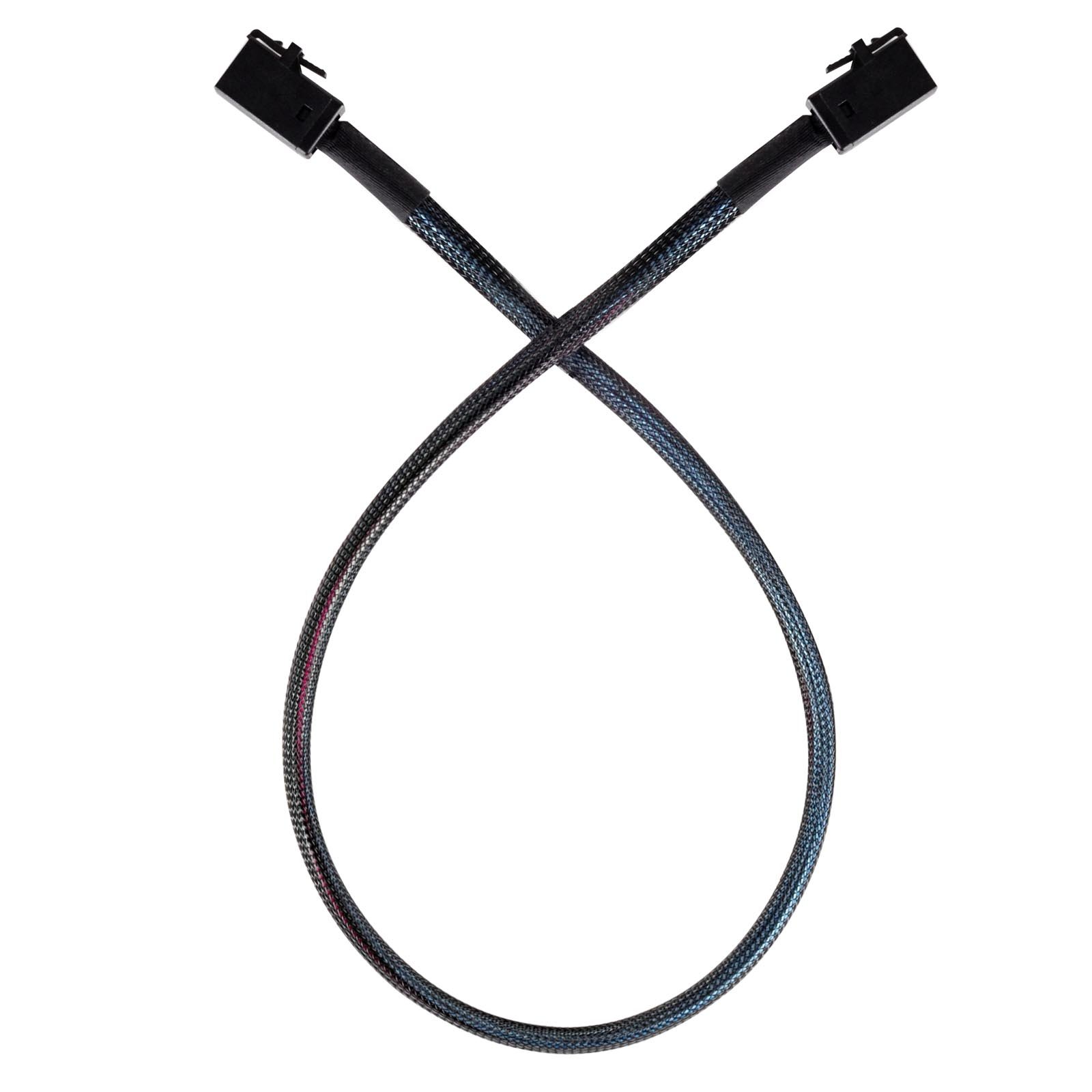 SilverStone SST-CPS04 – wewnętrzny kabel mini SAS HD z dwustronnymi wtyczkami SFF8643, obsługuje standard przemysłowy SAS 3.0, 50 cm