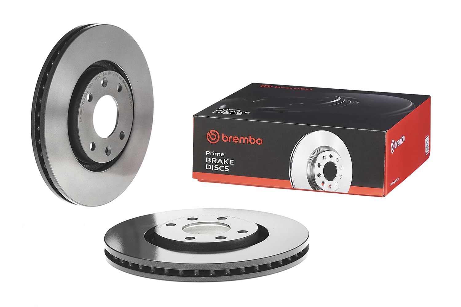Brembo 09876011 Discos de Freno con Recubrimiento UV, Set de 2