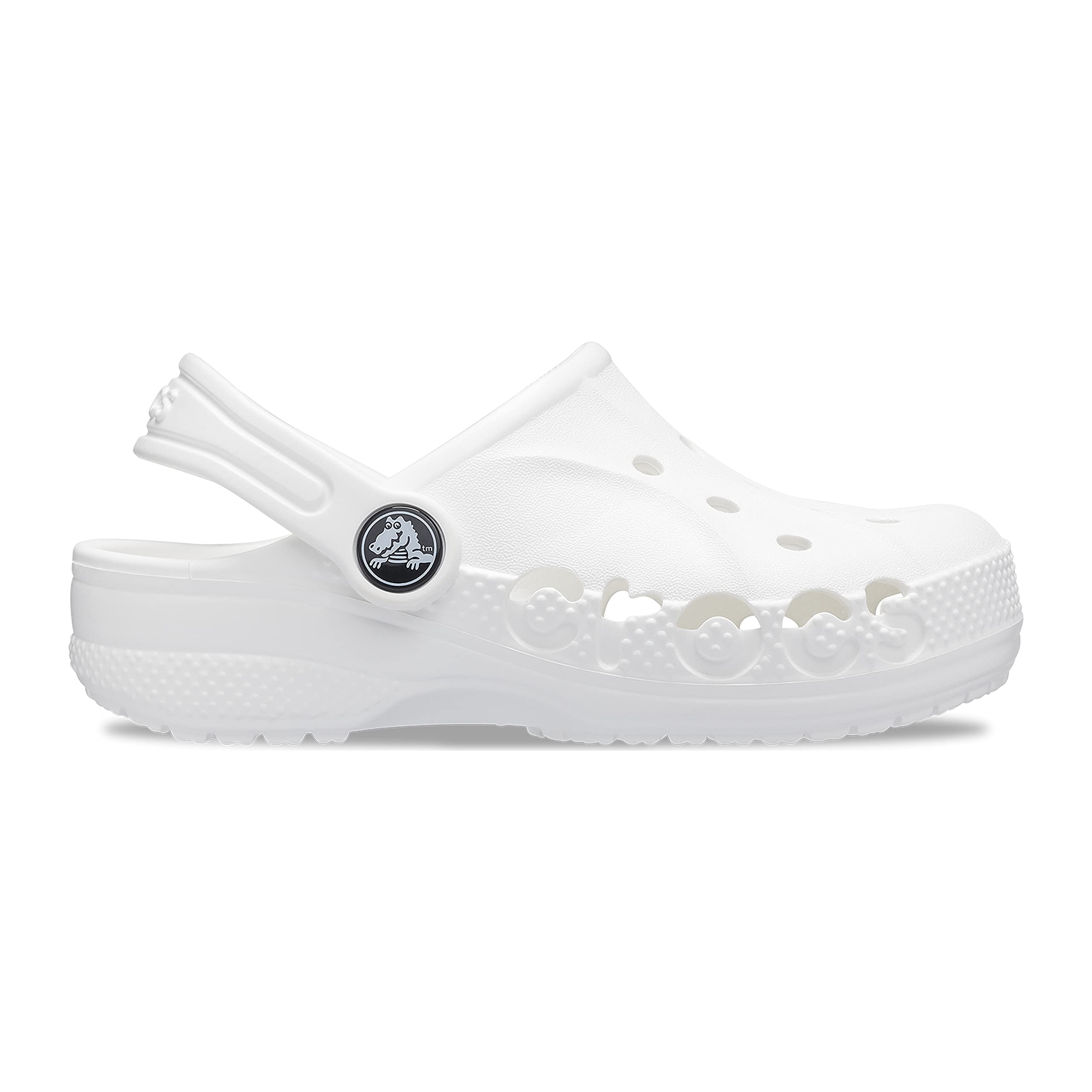 CrocsUnisex Little Kid's Baya K Clog (White, C12)