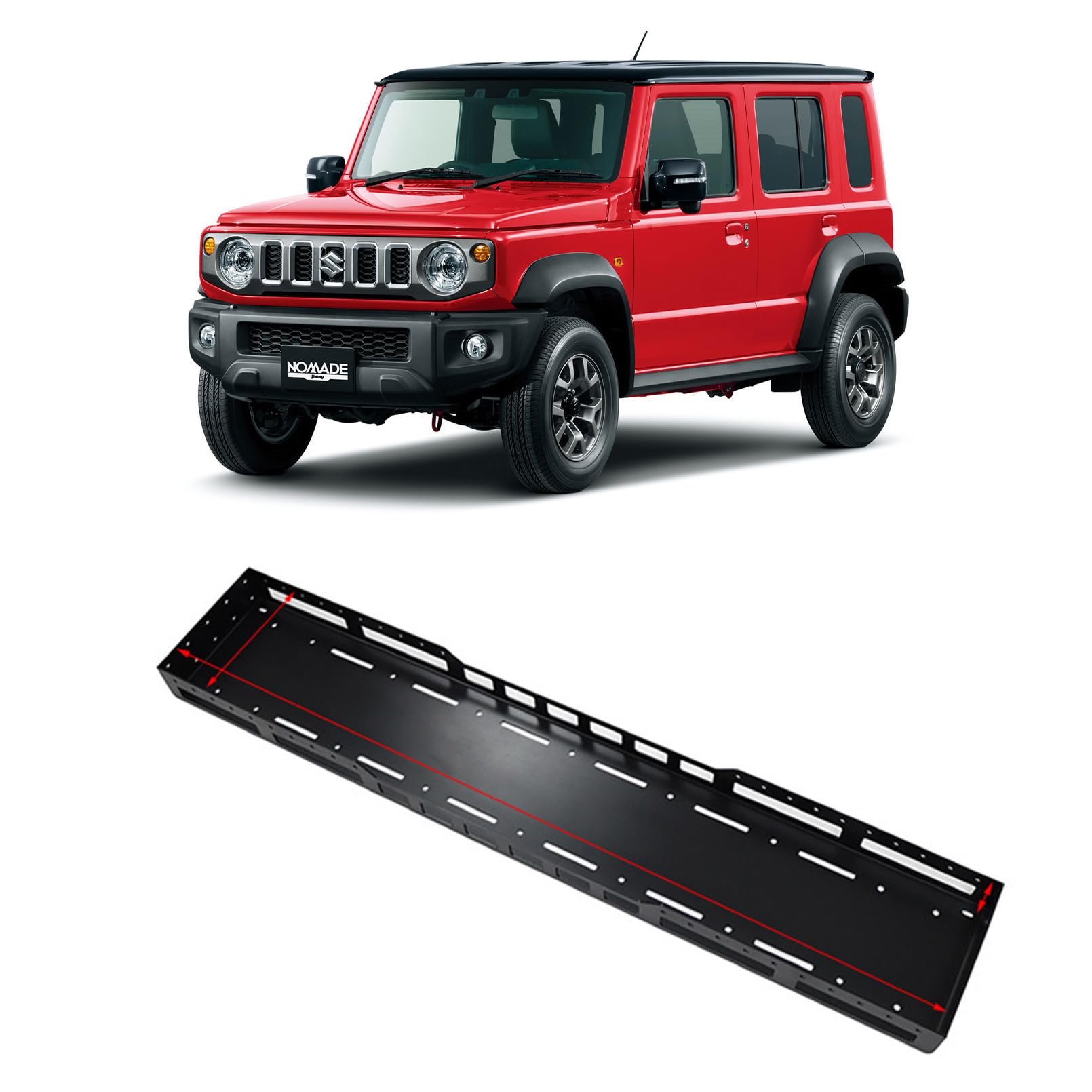 Amazon.co.jp: VKINGER ジムニーノマド JC74 5ドア パーツ トランク 