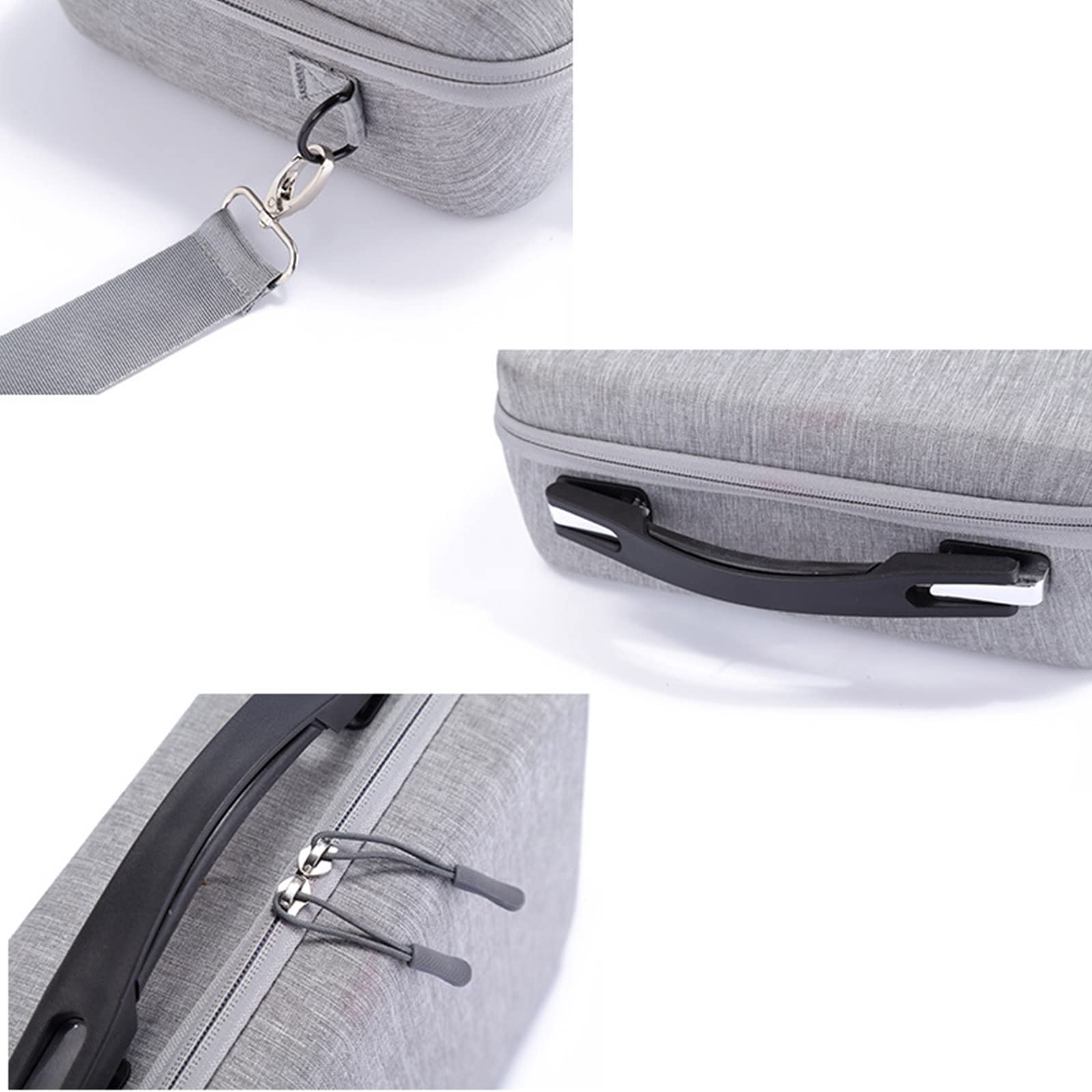 Funda de transporte rígida para 3 bolsas de almacenamiento para control remoto, 3 drones, funda para cámara Acce