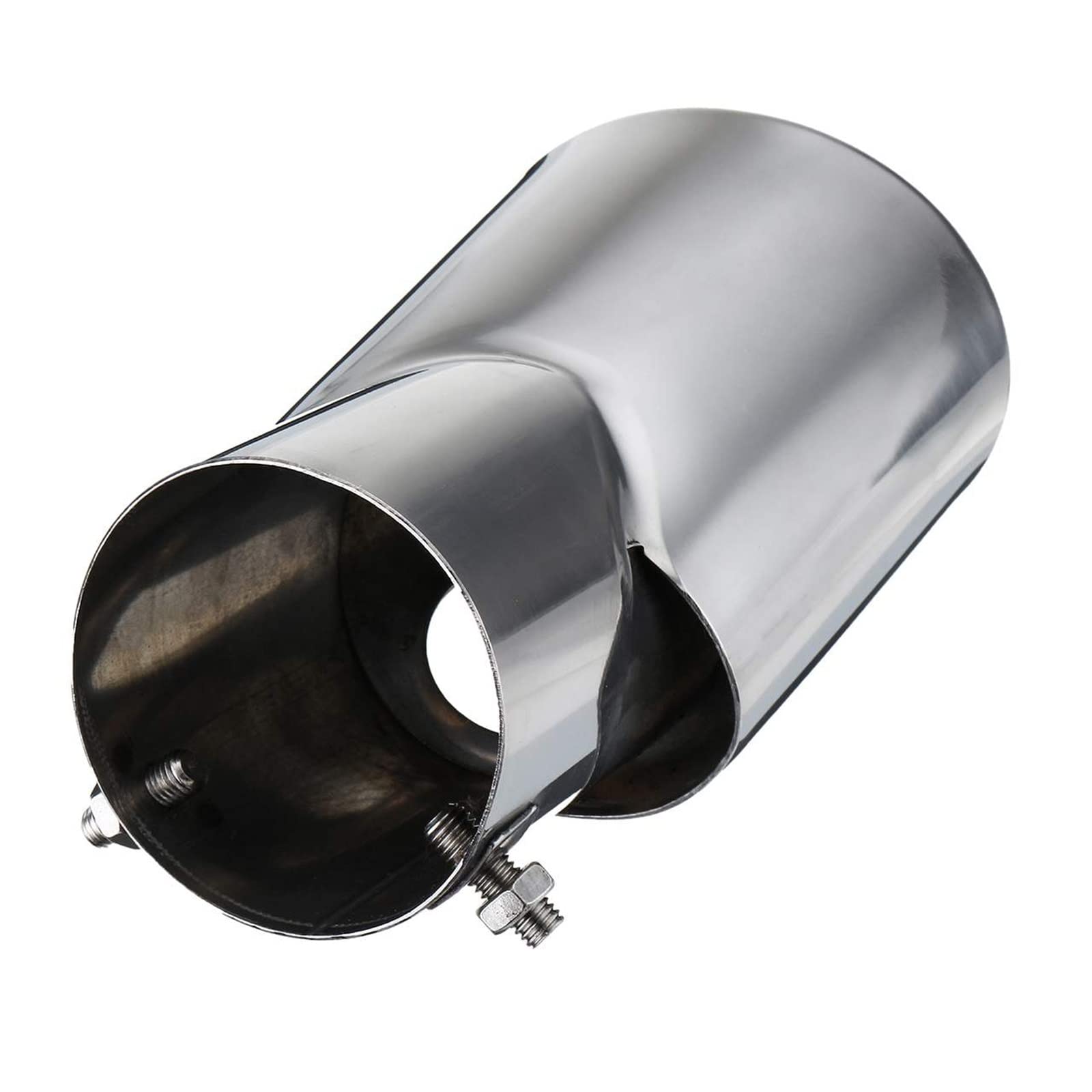 TRASH BIN 2 uds silenciador de Escape de Coche Tubo de Escape de Punta Ovalada de Acero Inoxidable para Ho&nda para CRV para CR-V 2017 2018 Silenciador De Tubo