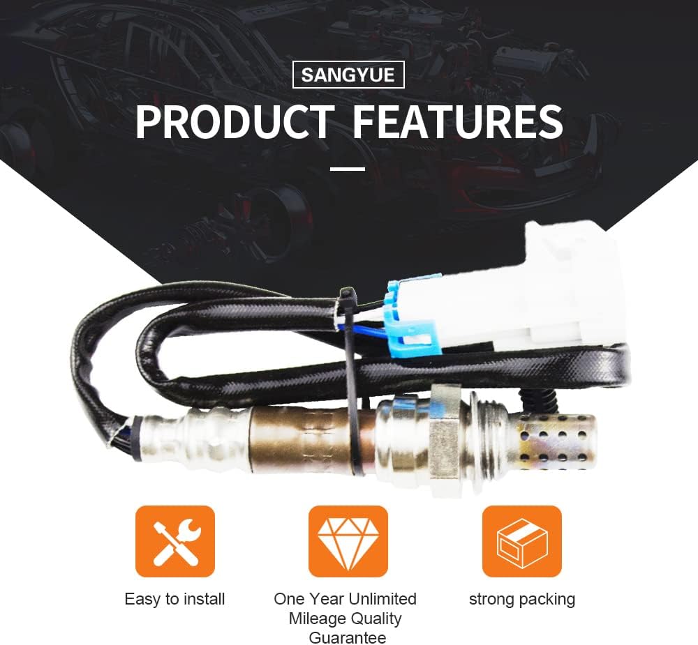4X Oxygen Sensor for 2003 2004 2005 Chevrolet Chevy Suburban 1500 Silverado 1500 Escalade Tahoe Sierra 1500 Yukon XL 1500 5.3L Upstream + Downstream
