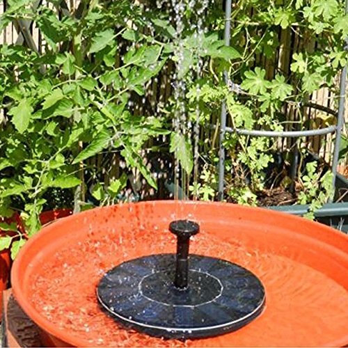 3I Trading co 200L/H Floating Solar Power Fountain Panel Kit Garden