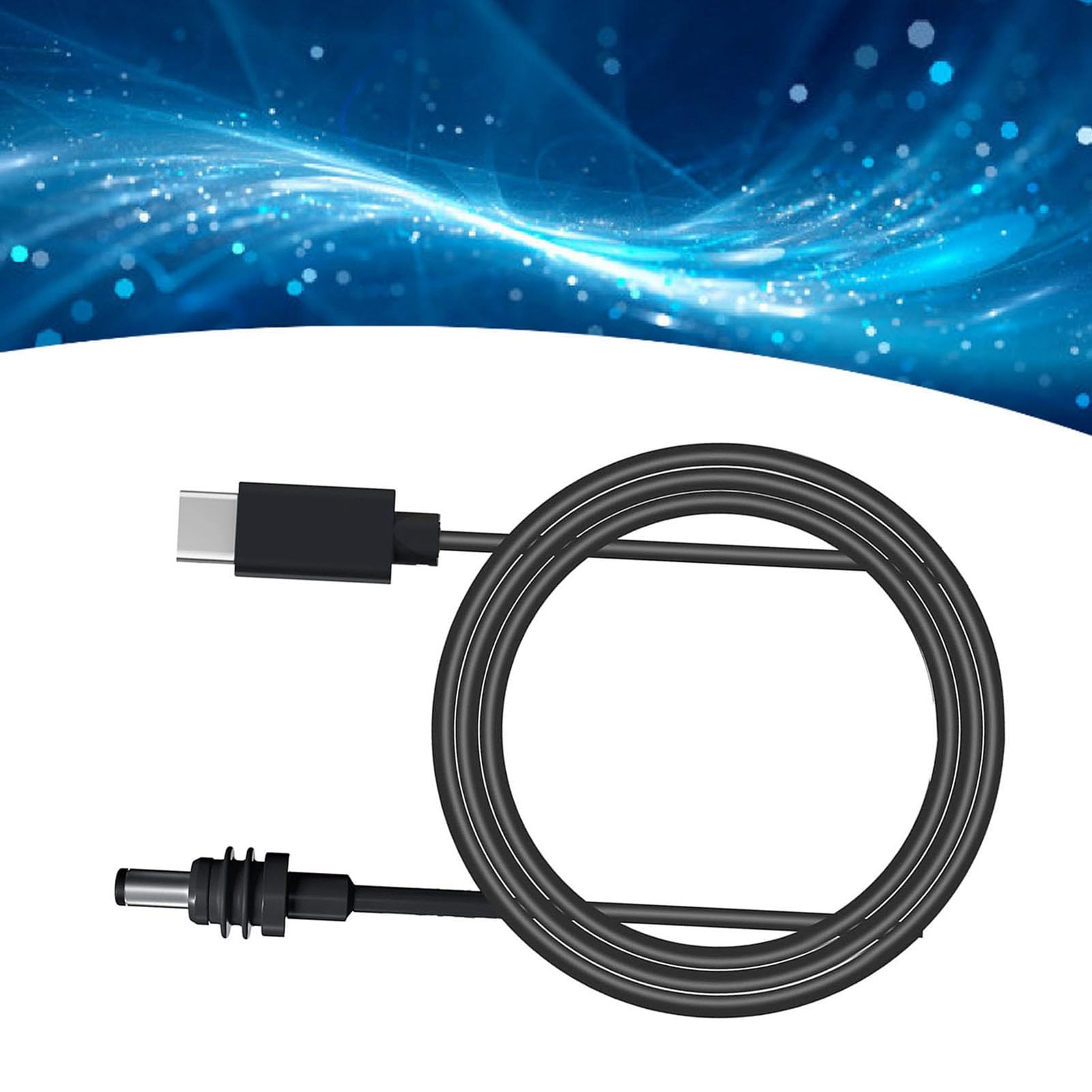 Cavo di Alimentazione CC Mini Portatile 22,8 M 75 Piedi, Ingresso USB Tipo C per Cavo di Ricarica Funziona con Power Bank 100 W di Potenza in Uscita per Mini Antenna