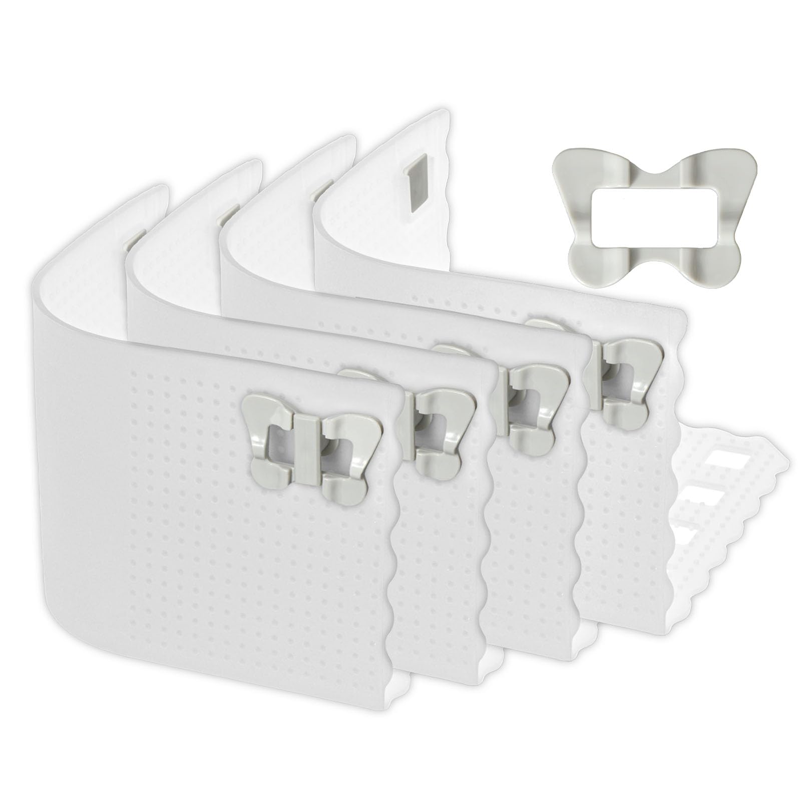 Lock Bed Sheet Holders for Mattresses – Adjustable Silicone Sheet Clips, Reusable & Scratch-Proof – Secure Flat/Fitted Sheets Effortlessly