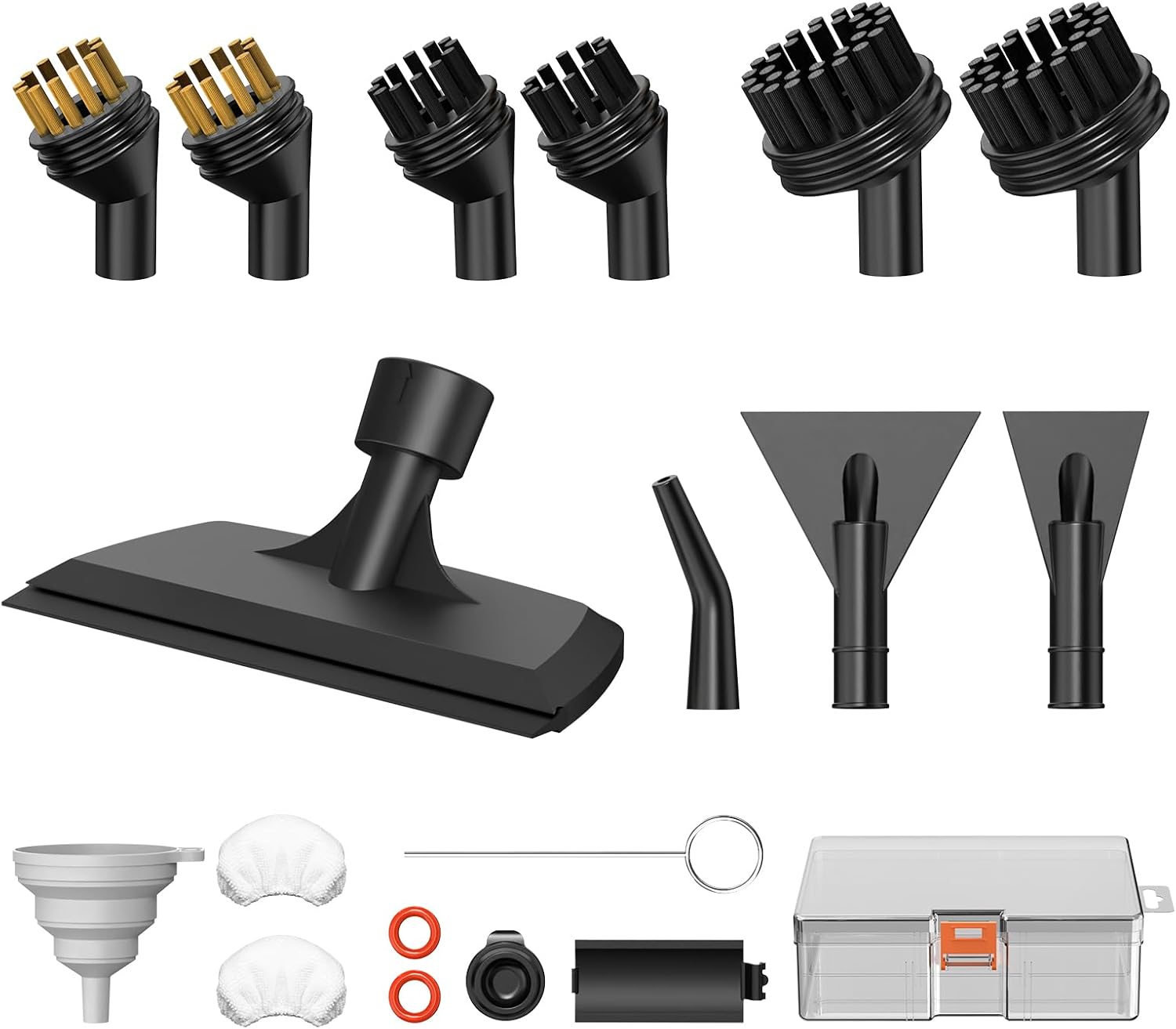18PCS Steam Cleaner Accessory Kit Only Compatible with Granarbol Handheld Steamer