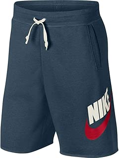 Nike Men's NSW HE Short FT ALUMNI, Multicolour(Nightshade/Nightshade/Sail/Sail304), X-Large
