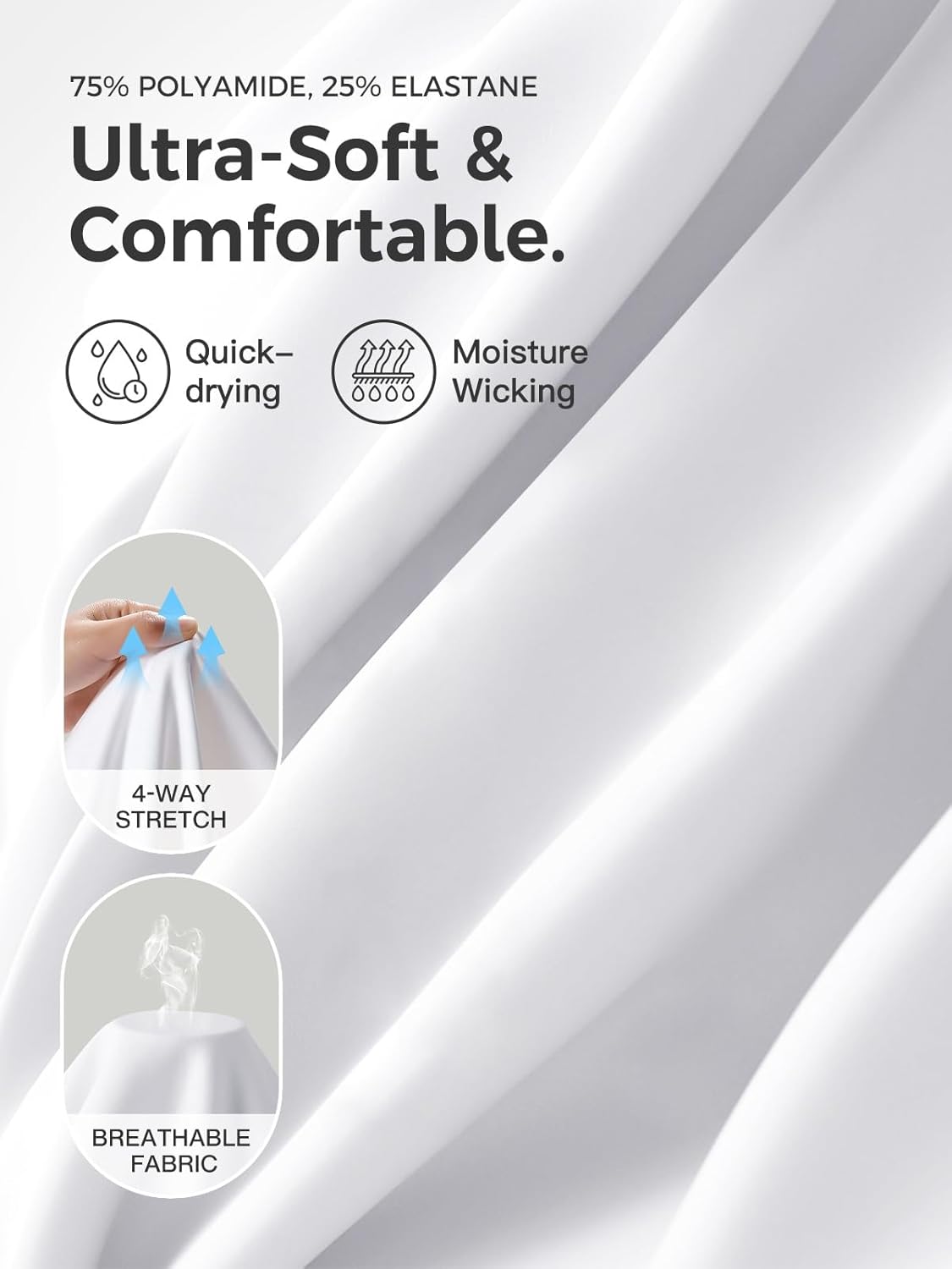 Fisoew Womens 2-in-1 Athletic Tennis Golf Dress Long Sleeve Underneath Workout Active Dresses with Built-in Shorts - Image 5