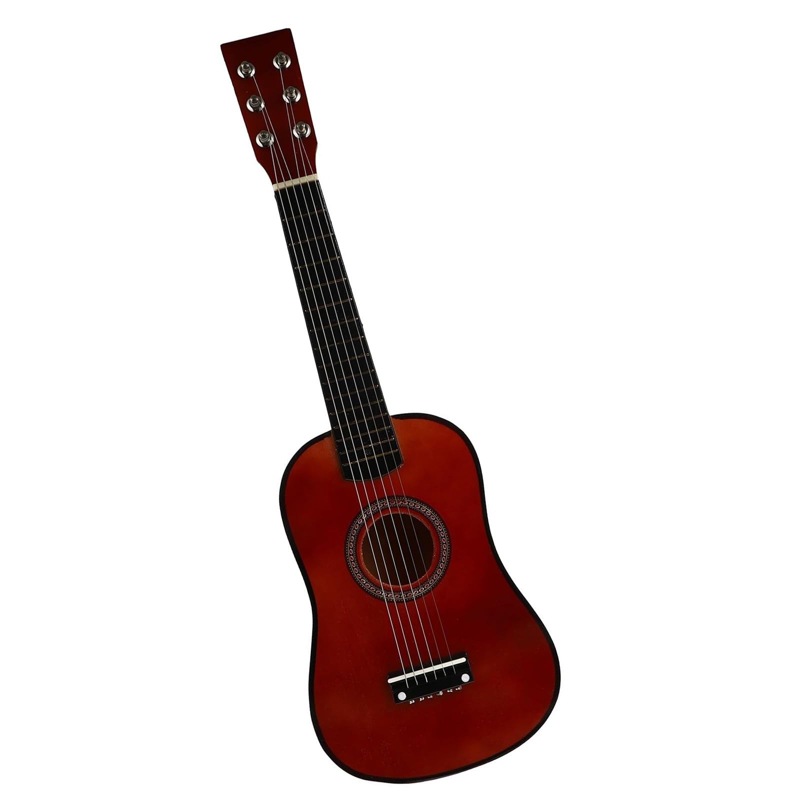 23-calowa Gitara Akustyczna Dla Początkujących 6-strunowa Drewniana Mała Gitara Ukelele W Tradycyjnym Stylu Ukulele dla Początkujących (Color : 01)