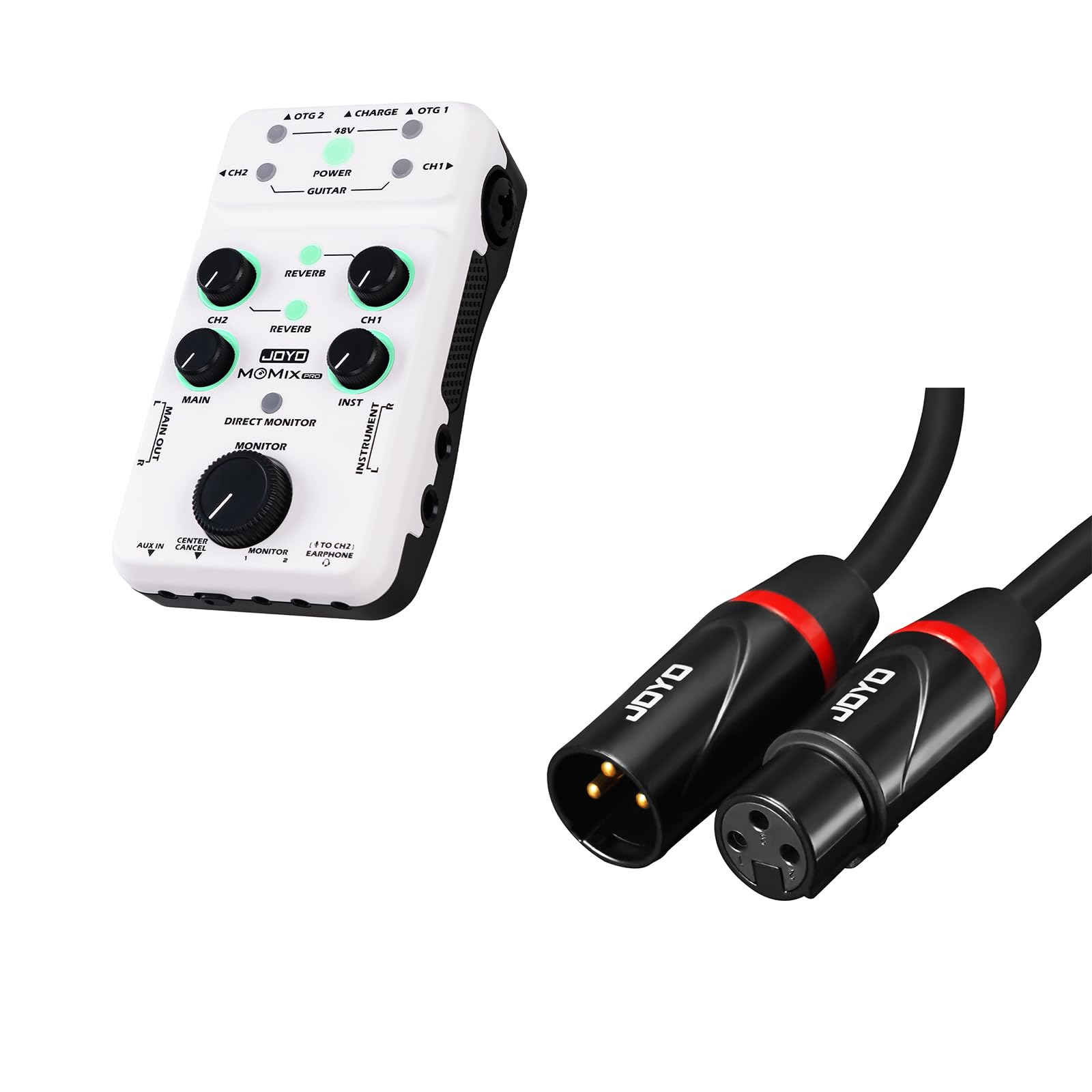 Amazon.com: JOYO MOMIX PRO USB Audio Interface Stereo XLR+48V