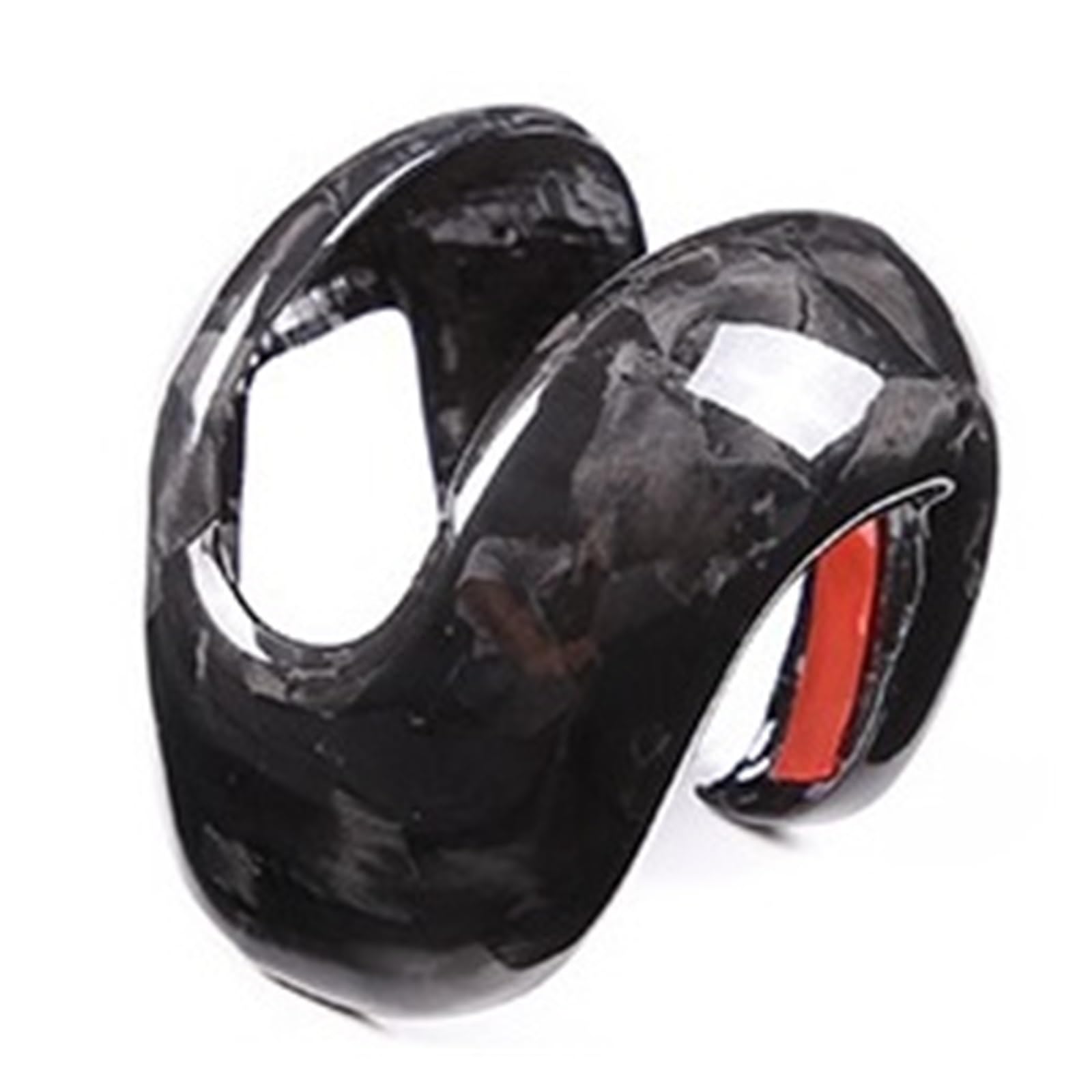 Carbon Fiber Shift Knob Cover Compatible for Porsche Macan 2022-2023