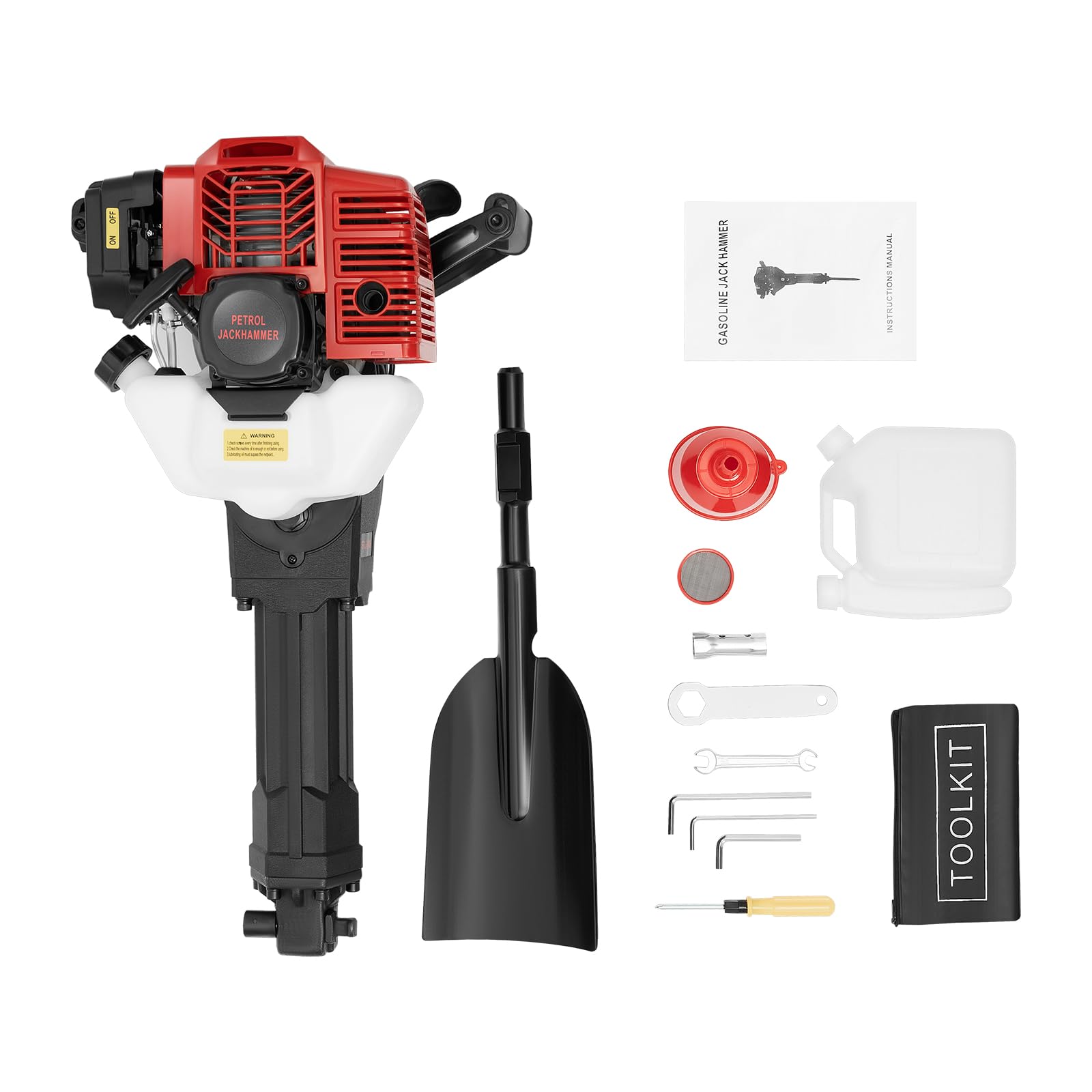 Amazon.com: 52CC Gas Powered Excavator,2 Stroke Garden Tree Digger