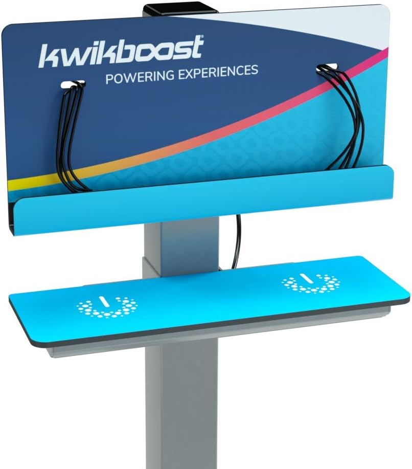Kwikboost Customizable Wireless Charging Ledge. Add 2 Extra Cell Phone Charging