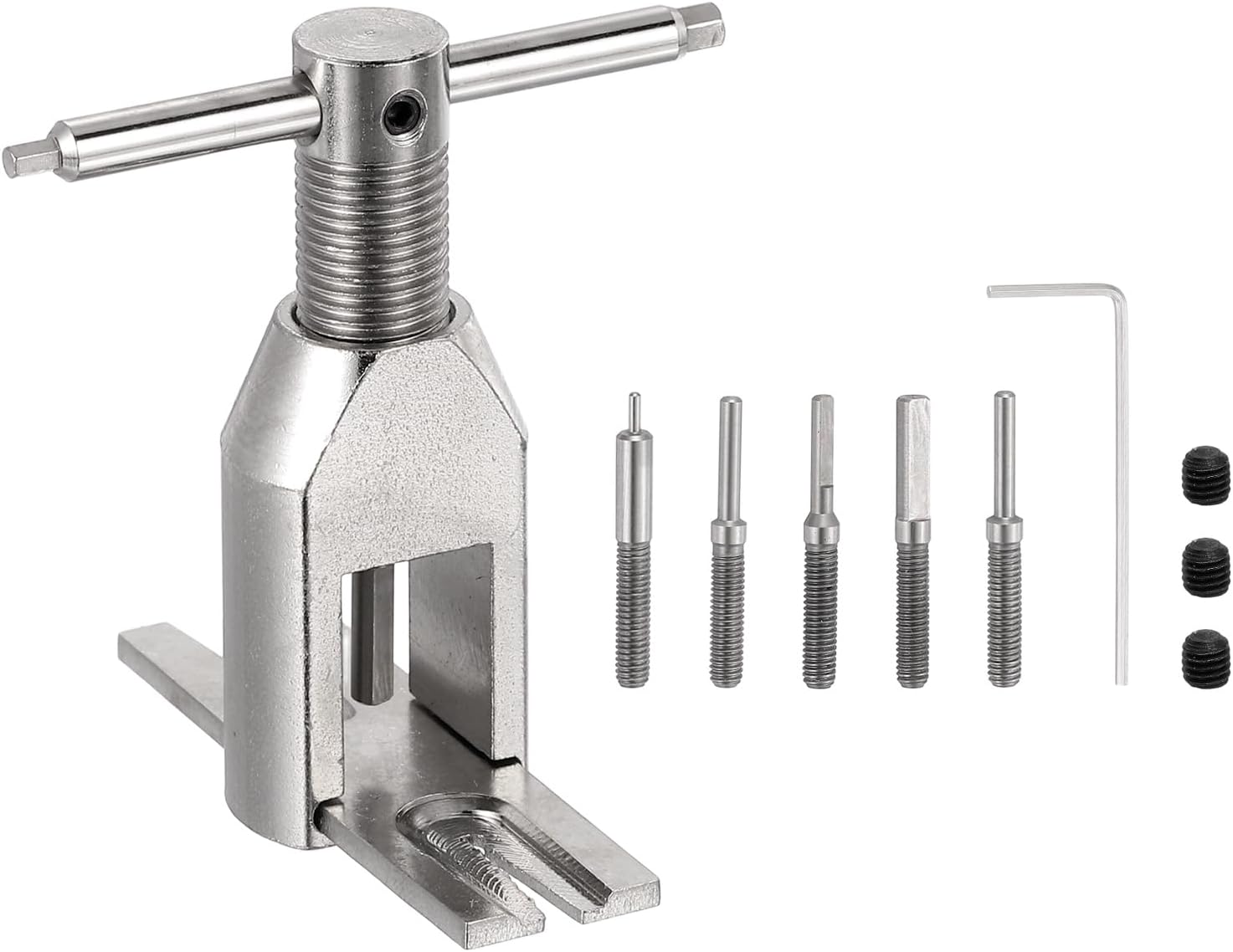 – sourcing map Motor Pinion Remove Gear Puller Tool Set, RC Model Metal Motor Gear Puller for RC Drones Helicopters Small Hobby Motor Pinion Parts