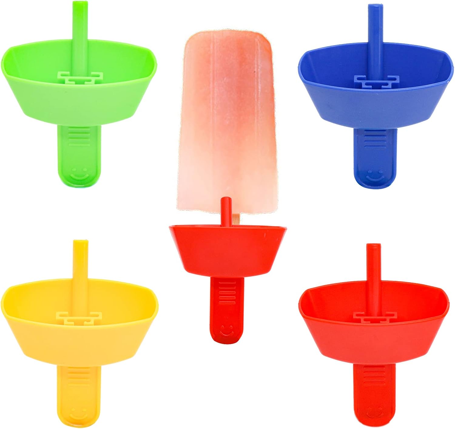 4pcs Popsicle Holders for Kids Drip Free Popsicle Holder