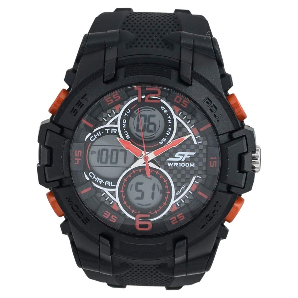 SF Nitro Analog-Digital Black Dial Mens Watch - 77102PP04 / 77102PP04 (B07ZTLGS82) Amazon Price History, Amazon Price Tracker