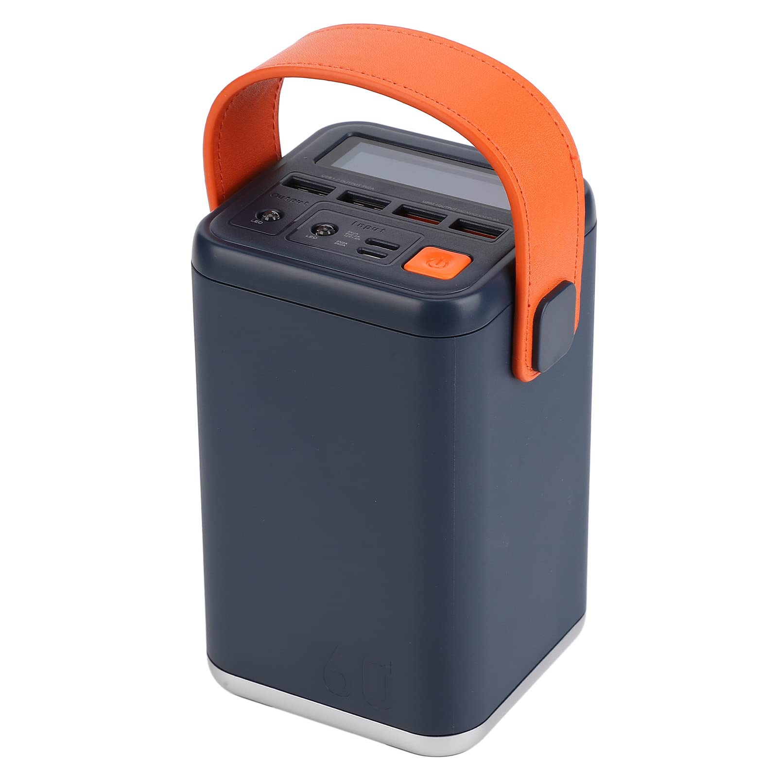 Centrale électrique Portable, Centrale électrique Extérieure en Métal avec Batterie de 60 000 MAh, Prend en Charge une Charge Rapide de 18 W pour le Camping et une Utilisation d'urgence (BLUE)