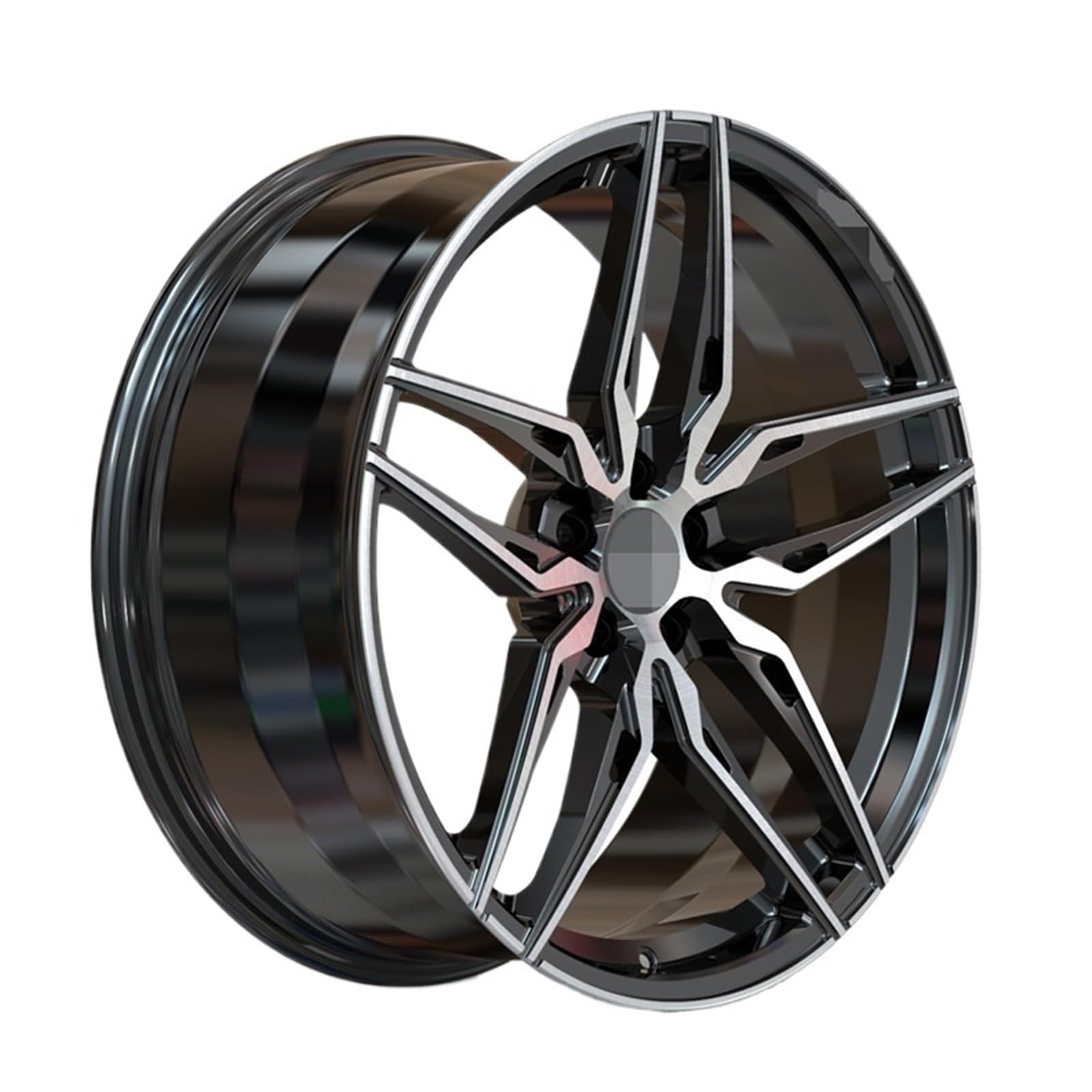 Xuanqingyi Store Cerchi per auto forgiati da 1 pezzo in lega di alluminio compatibili con golf compatibile con Gti Cerchioni(17")