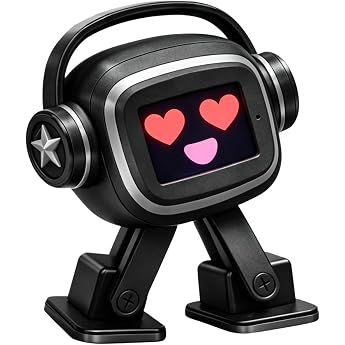 EMO Roboter Emotional AI for COMPANION Robot With Voice Control Interactive Singing Dancing Intelligent Emotional Sensing Touch Interaction Dynamic Mood Responsive Chatbot