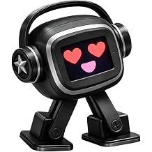 EMO Roboter Emotional AI for COMPANION Robot With Voice Control Interactive Singing Dancing Intelligent Emotional Sensing Touch Interaction Dynamic Mood Responsive Chatbot