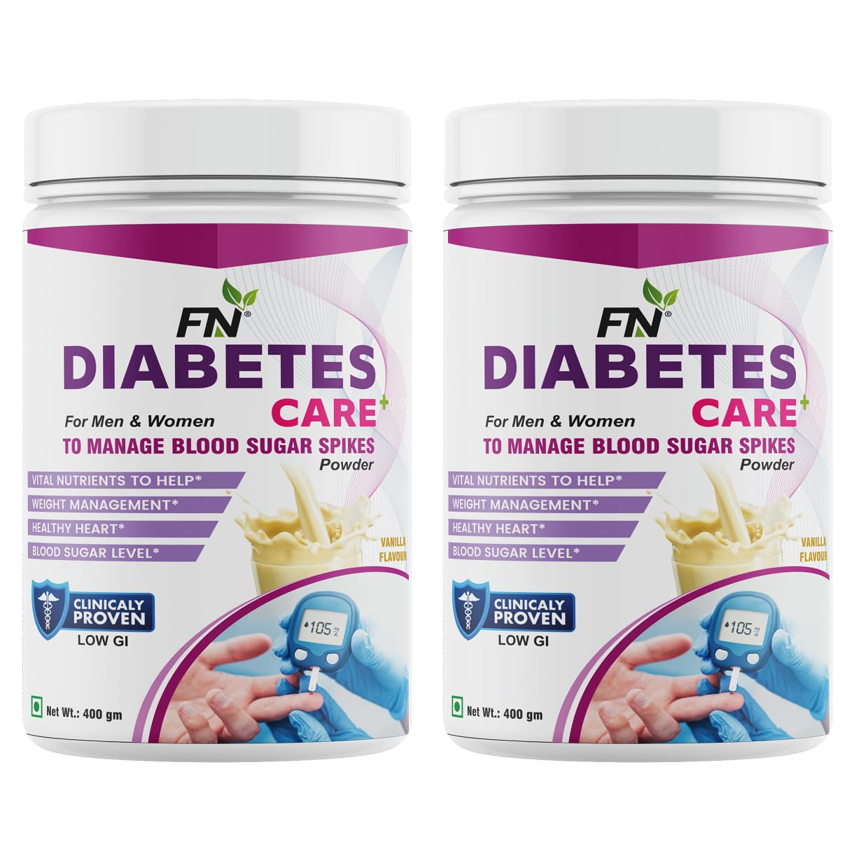 Floral Nutrition Diabetes Care Plus Protein Nutritional Drink For Adult to Control Blood Sugar level Protein Blends (800 g, Vanilla) - No Added Sugar (B0CJCKD4T8) Amazon Price History, Amazon Price Tracker