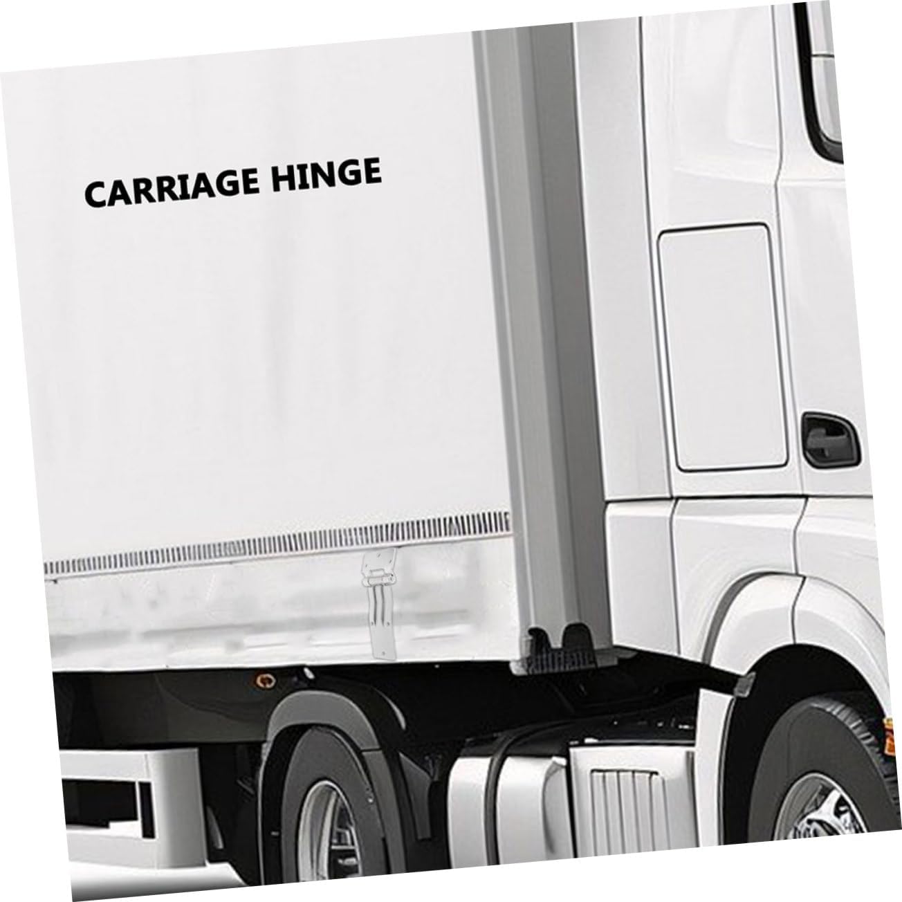 2pcs Heavy Duty Rv Door Hinge Door Hinge Replacement for Tonneau Cover Practical for Rear Side Refrigerated Trucks