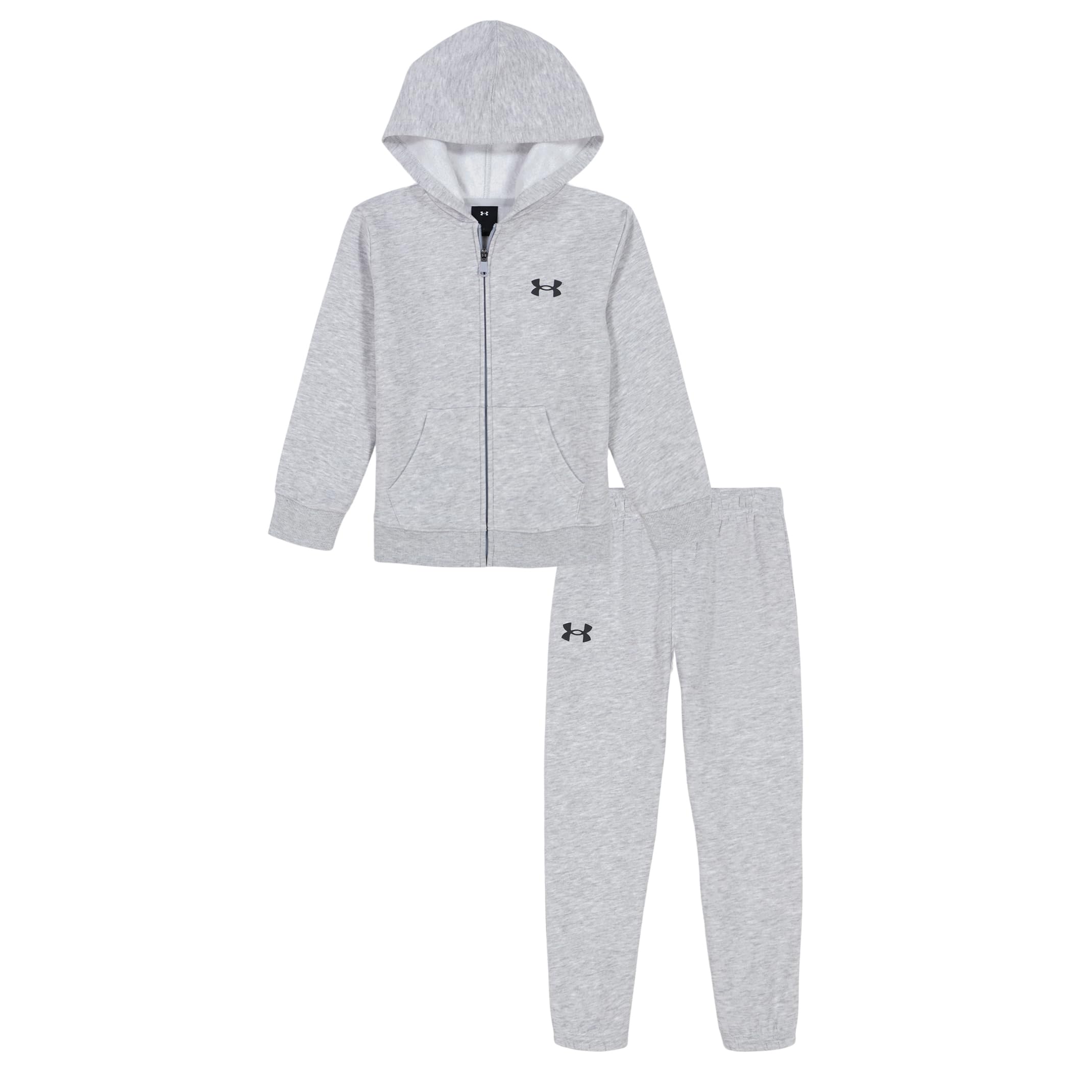 Under Armour Boys' 2-Piece Hoodie Set, Full Zip Sweatshirt and Fleece Pants