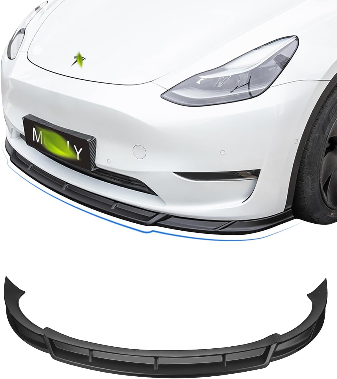 Amazon.com: IKON MOTORSPORTS, Side Skirts Extension Compatible with ...