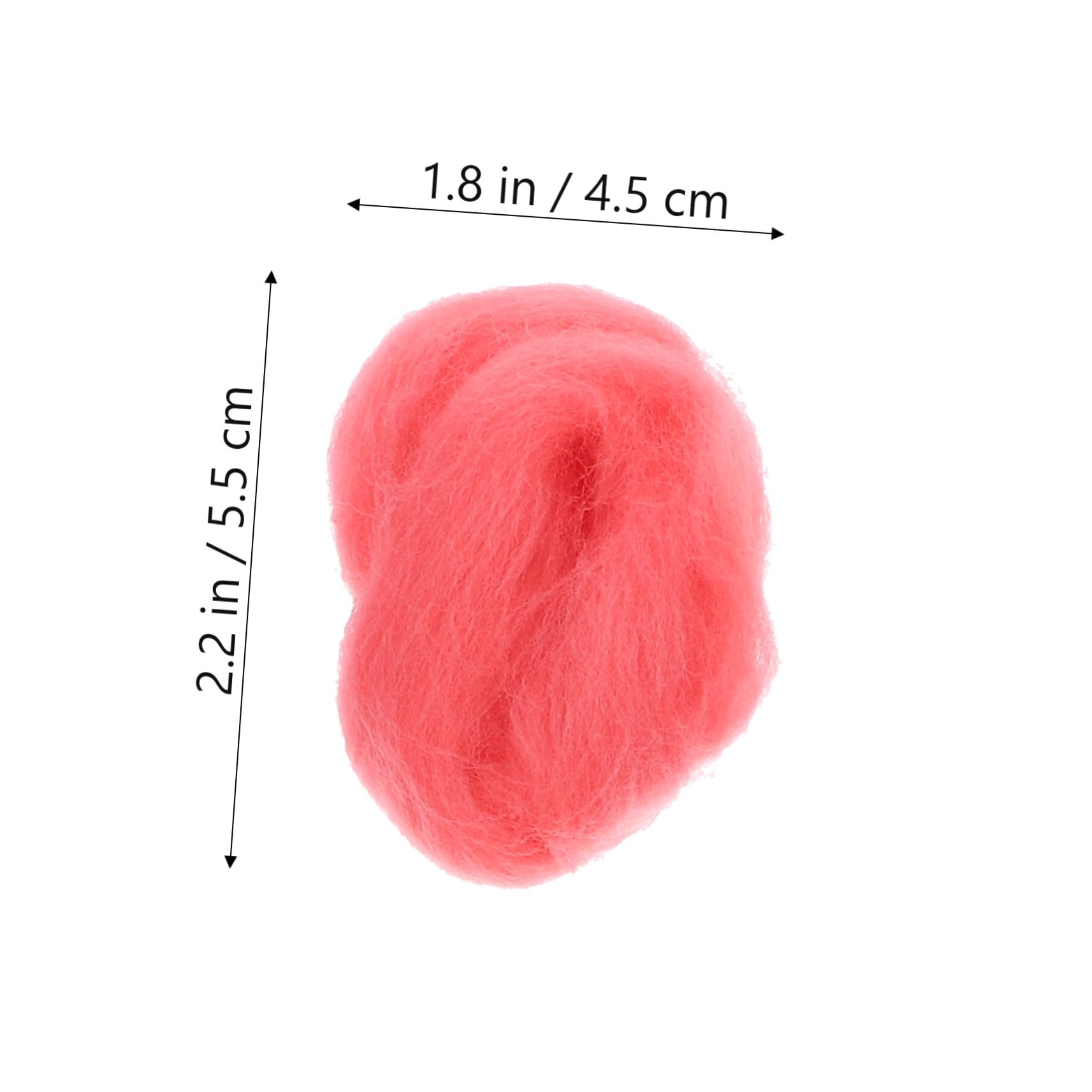 Beatifufu 36Pcs Needle Felting Wool DIY Felting Supplies for Crafting Each for Home Decoration and Present Making for Creative Felting Projects