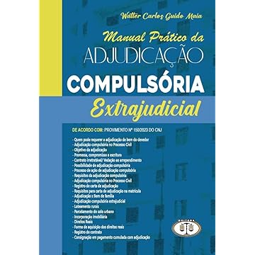 Capa do livro Manual Prático da Adjudicação Compulsória Extrajudicial