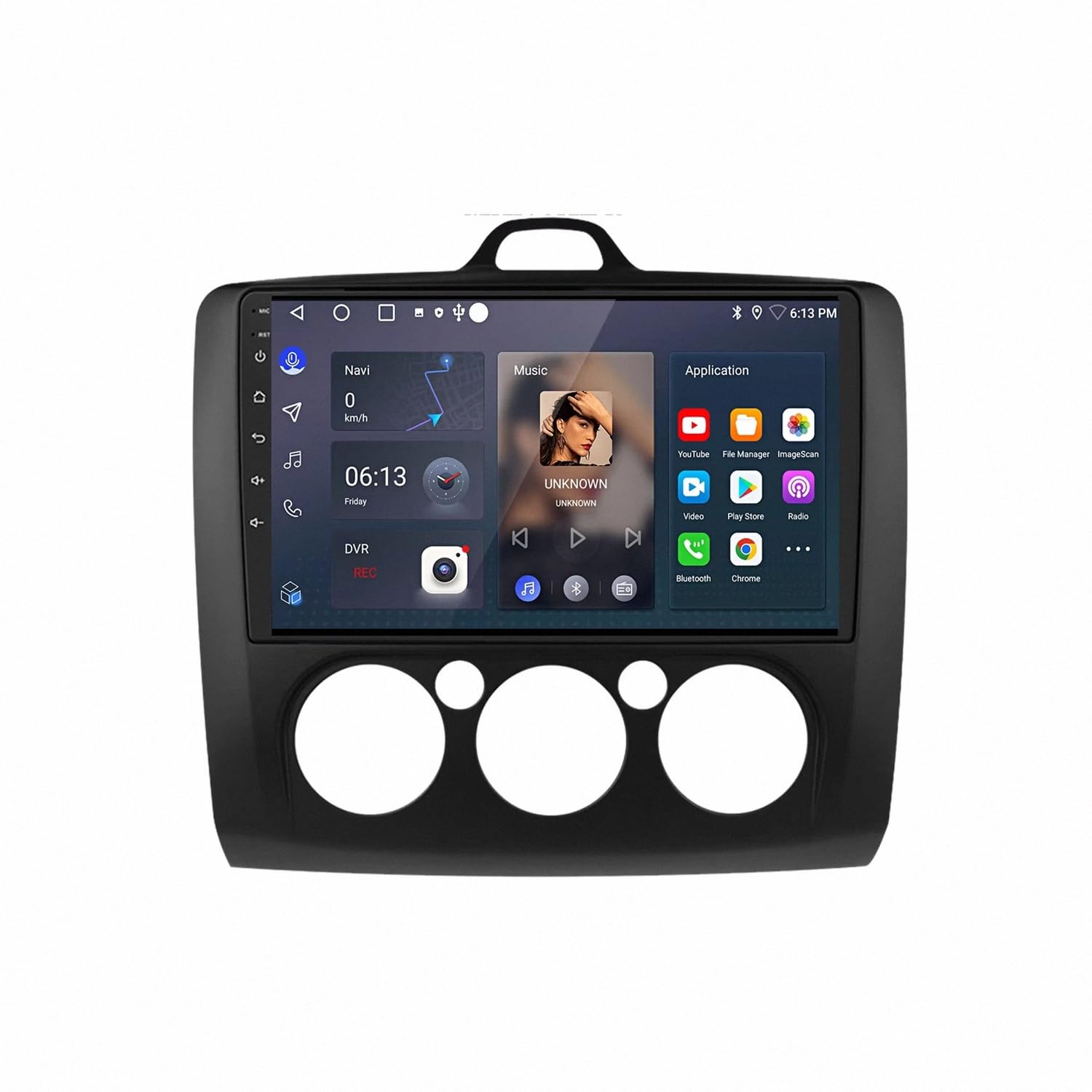 GPS navigation voiture Ford Focus 2004-2011 écran tactile Android Auto CarPlay - 8