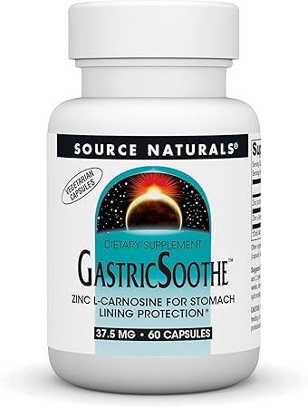 Source Naturals GastricSoothe Zinc L Carnosine* - 60 Veggie Caps