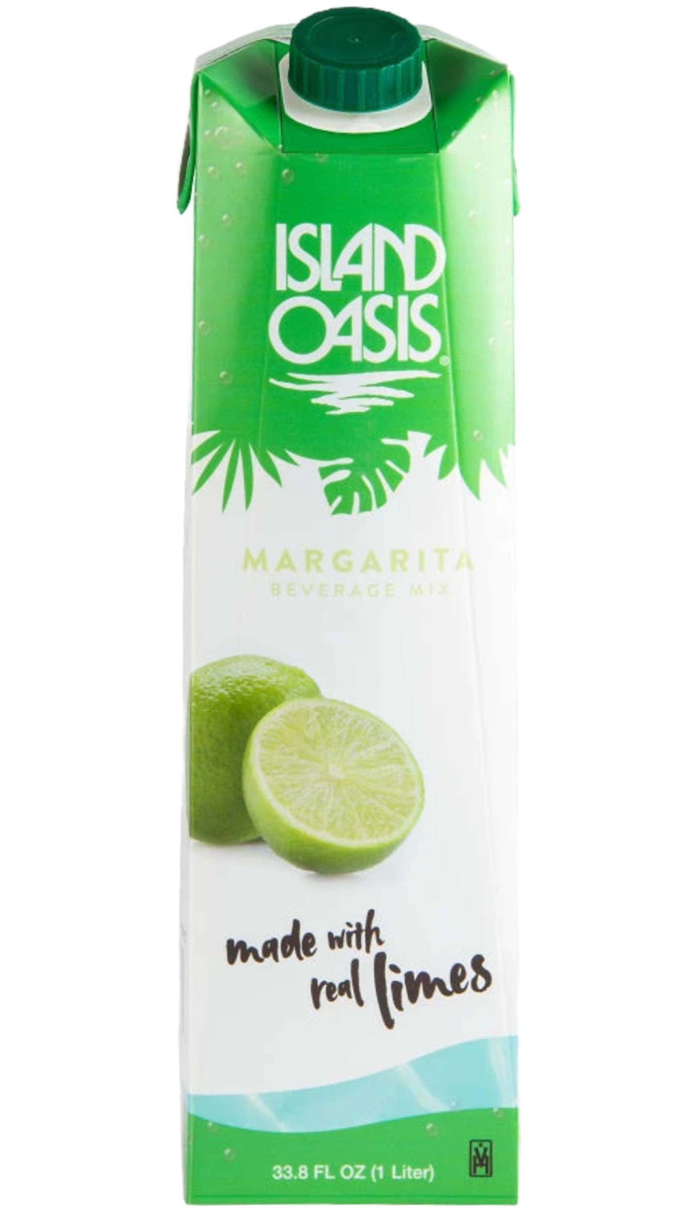 Island Oasis SB3X Premium Margarita Drink Mix, 1 Liter Bottle