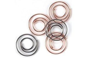 CREATIVE IMPRESSIONS Mini Spiral Circle Paper Clips