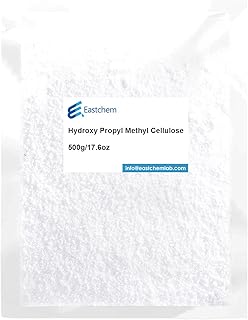 Eastchem Hydroxy Propyl Methyl Cellulose,HPMC 4000,Food Grade, 99+% Purity,CAS NO:9004-65-3 ï¼ˆ500gï¼‰