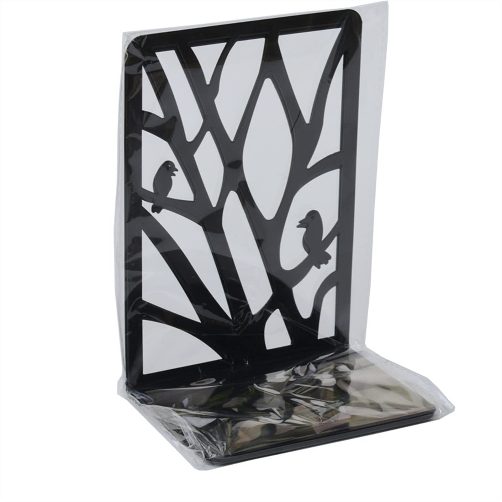 Buchstützen Buchstützen, dekorative Buchstützen, Metall, schwarz, strapazierfähig, Studious Lesebuchstütze, Bücherregal, Dekor for Schlafzimmer, Büro, Schule, Buchpräsentation, Desktop-Organizer Buchs