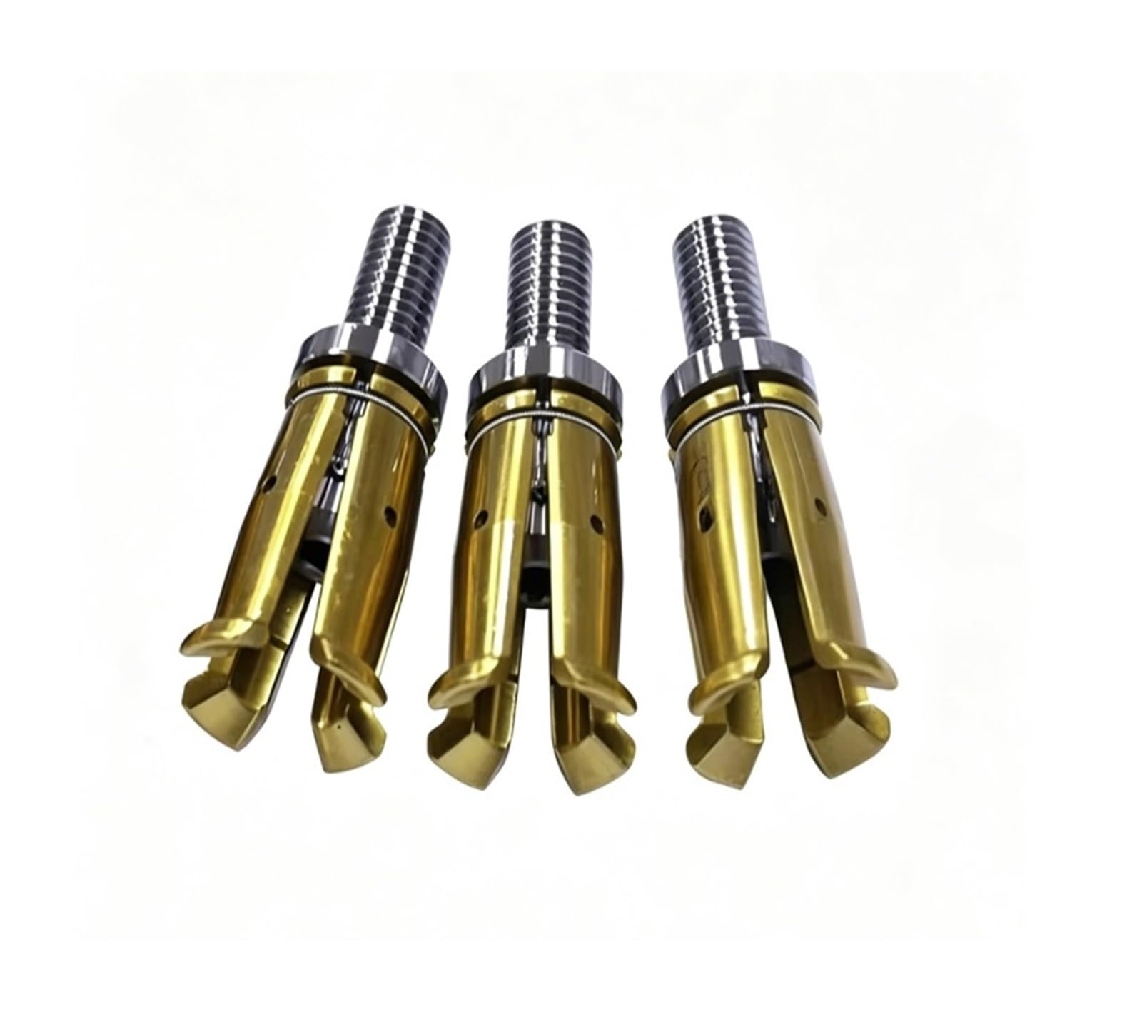 Garra de tracción de husillo Pinza BT30 BT40 de 45 grados, abrazadera garra husillo roscado interno externo, herramienta tracción 4 pétalos, centro fresadora(BT30-45)