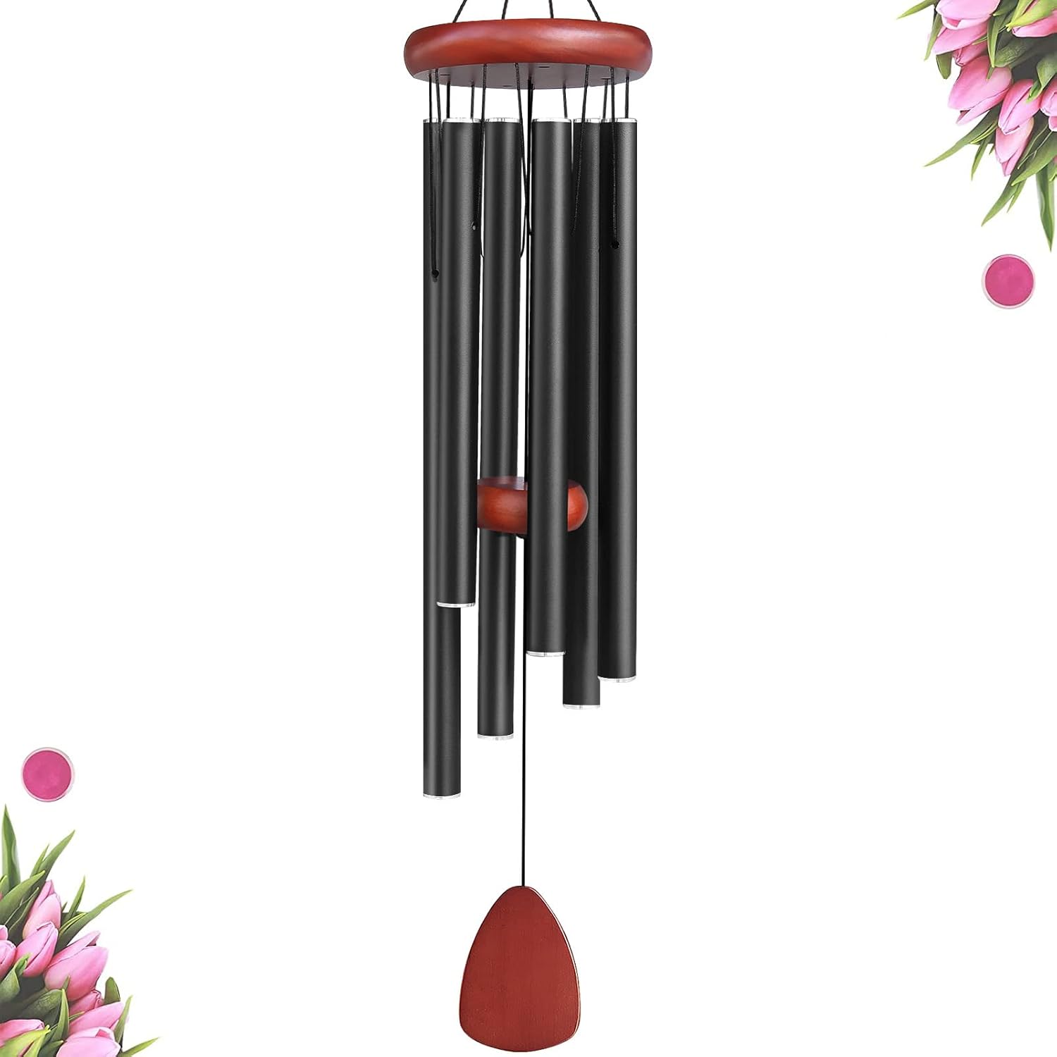 WENANA Large Aluminium Wind Chimes Outside, Soothing