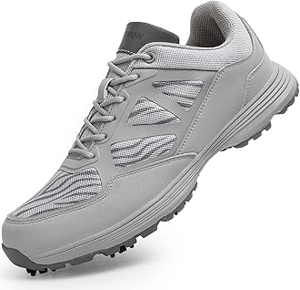 THESTRON 2021 Men Golf Shoes Professional Spikes Golf Sport Sneakers Waterproof Mens Trainers Golfing