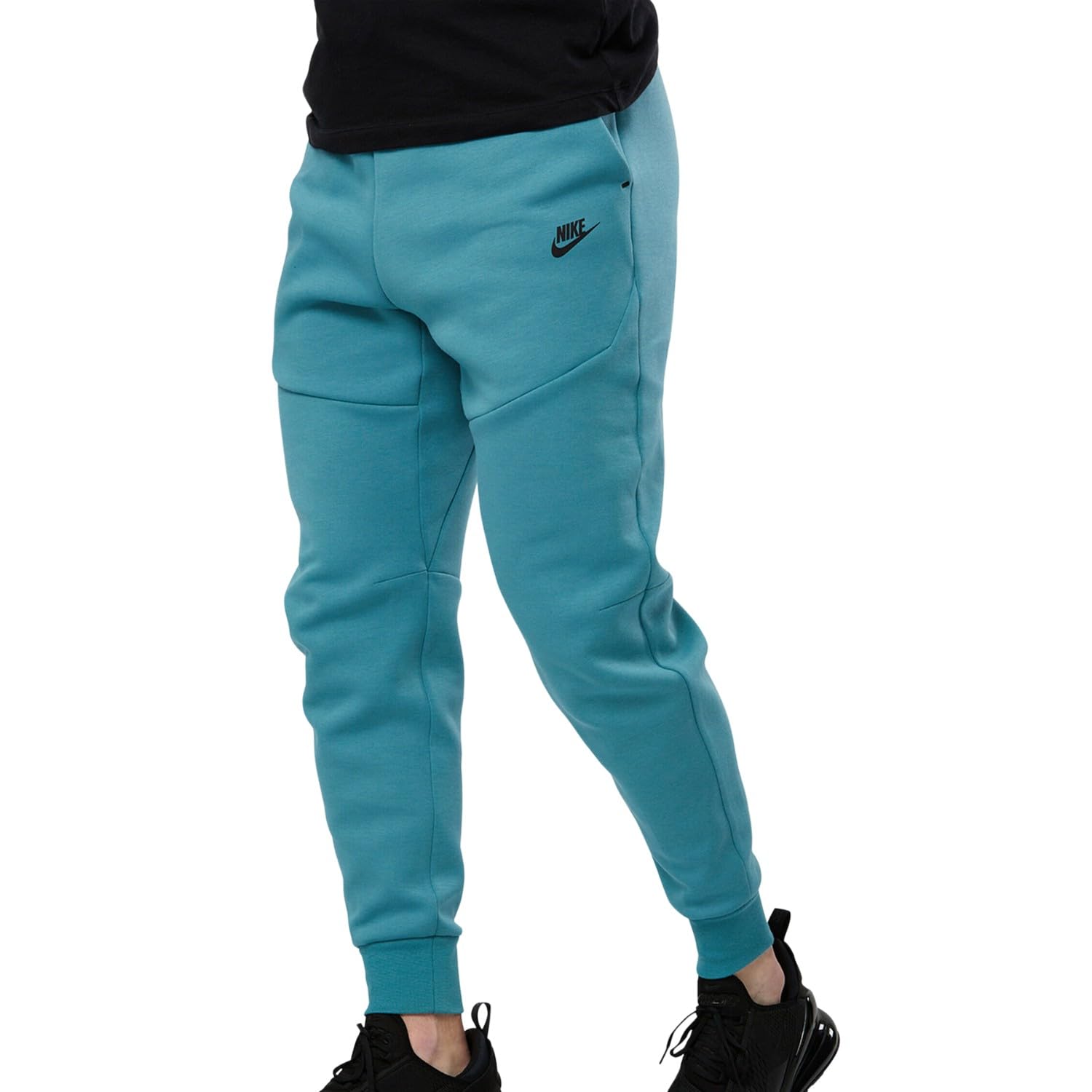 Nike Sportswear Tech Fleece Joggers Mens Size- Small Mineral Teal Black