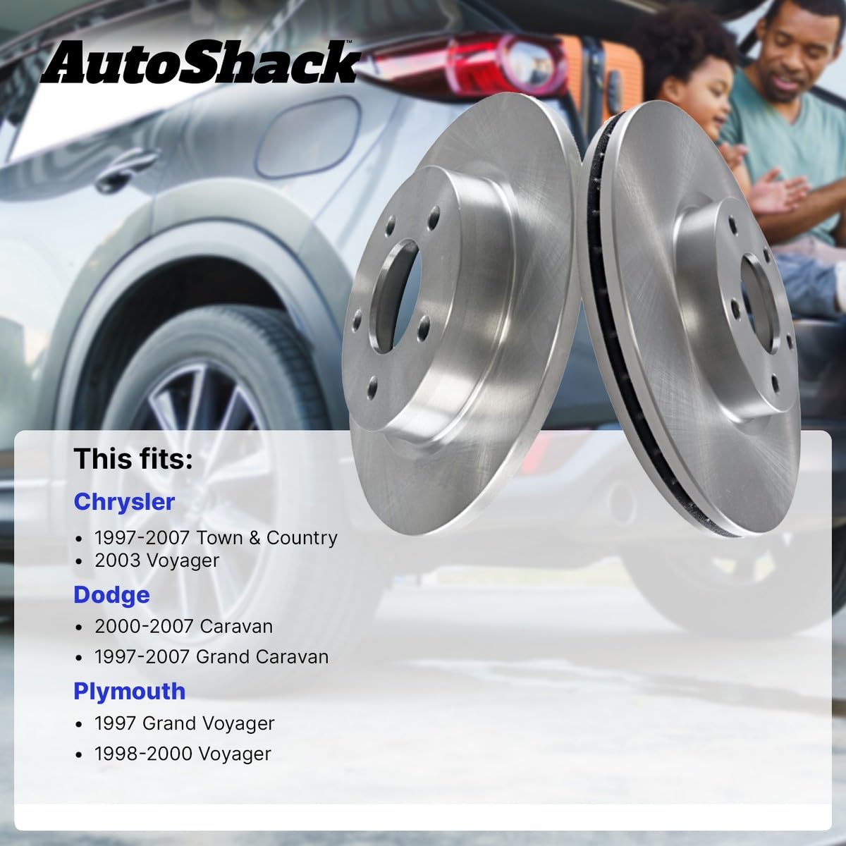 Rear Brakes for 2016 Dodge Grand Caravan | Mopar Online