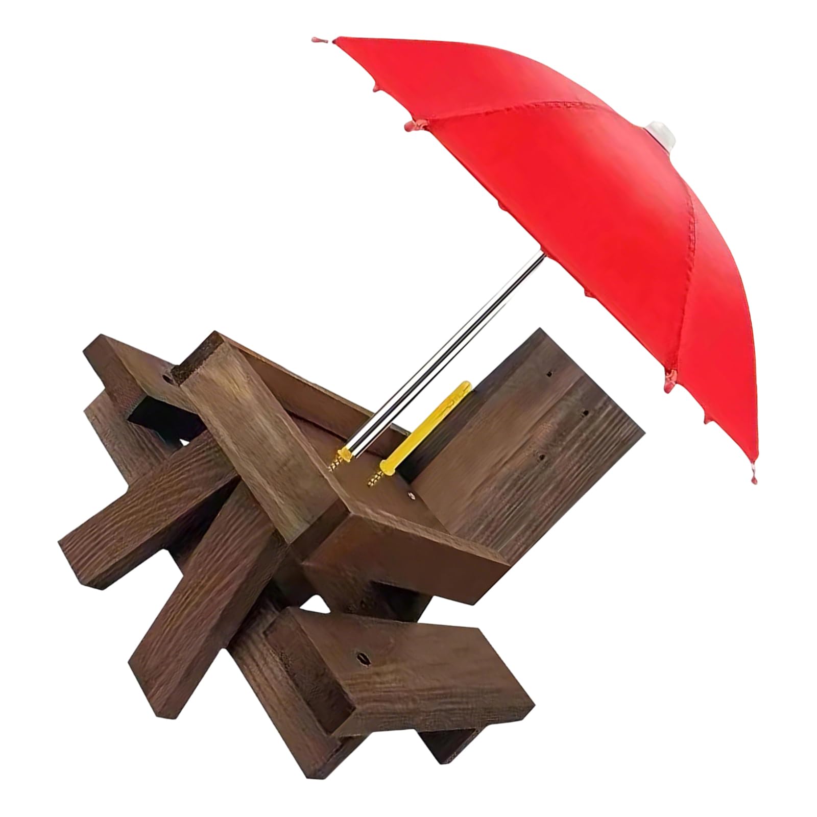 Mangeoire pour écureuils en bois pour partager des instants magiques en observant la faune sauvage