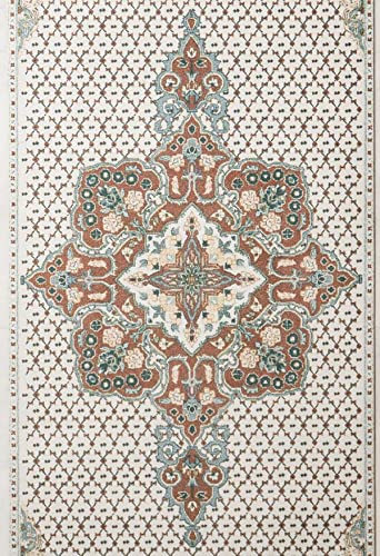 [スタイルボートマーケット] ヨガマット 3mm ビンテージ キリム柄 Vintage Kilim yoga mat ベージュ ピラティス トレーニング フィットネス エクササイズマット 5枚目