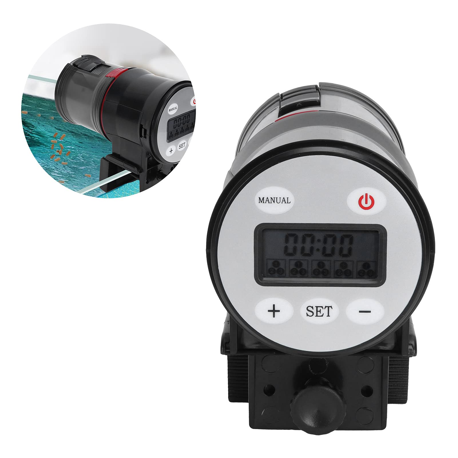 Distributeur Automatique de Nourriture pour Poissons d'aquarium, Distributeur de Nourriture, Outil de Dispositif d'alimentation