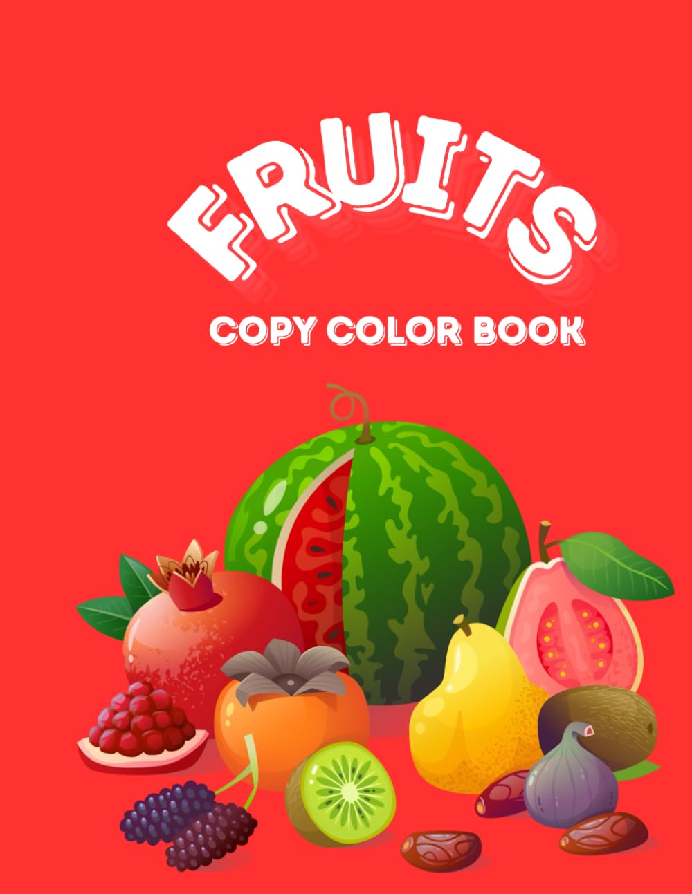 Fruits Copy Color book
