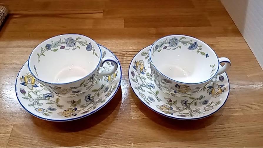 Amazon.co.jp: ミントン カップ&ソーサー ハドンホール ブルー