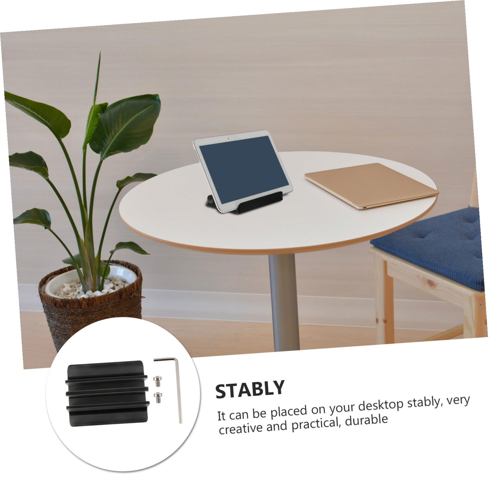 Artibetter Supporto Verticale Per Laptop in Lega Di Alluminio Base Per Laptop Supporto Da Tavolo e Tablet Resistente e Leggero
