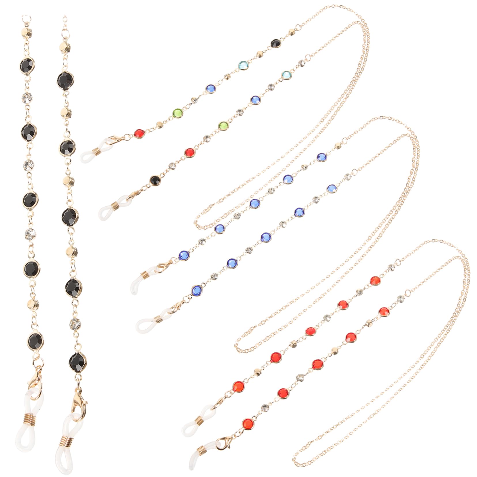 FOMIYES Cadena De Gafas Correas Para Gafas Conformado Accesorios Para Gafas Sol Cadena De Anteojos Cadenas De Anteojos De Mujer Correa De Gafas Lentes De Gafas Aleación