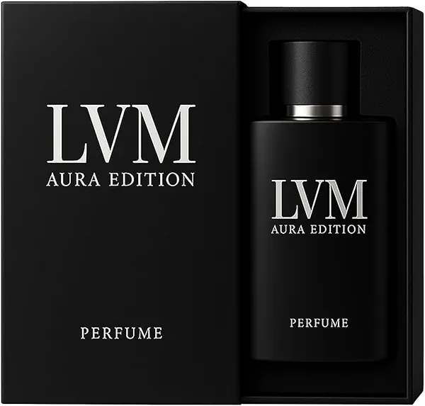 LVM AURA Cologne for Men, Pheromone Perfume, Enhance Social Attraction & Confidence, Fresh, Woody, & Fragrance, Long-Lasting 50ML